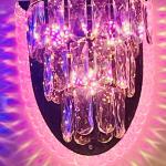 Applique led cuiristale